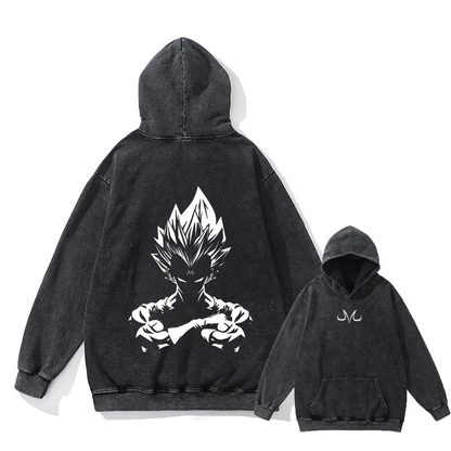 Dragon Ball Z Vegeta Vintage Hoodie V1