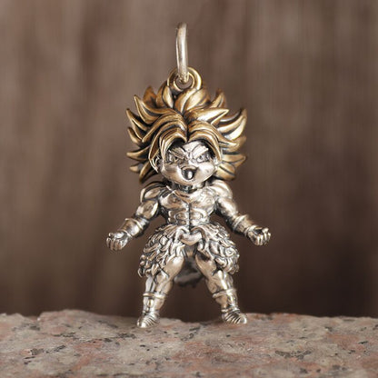 Unisex Anime Character Alloy Necklace