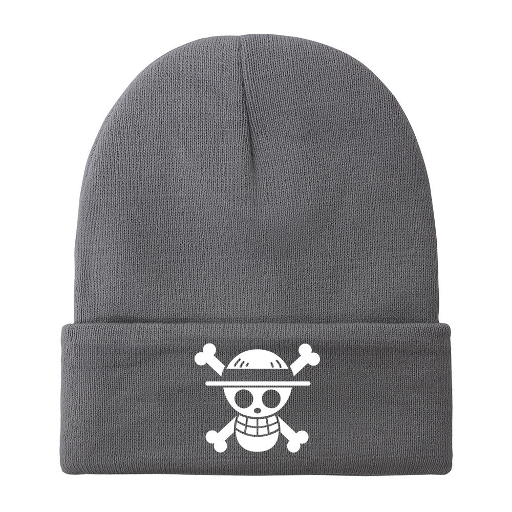 Unisex Straw Hat Anime Casual Warm Beanie