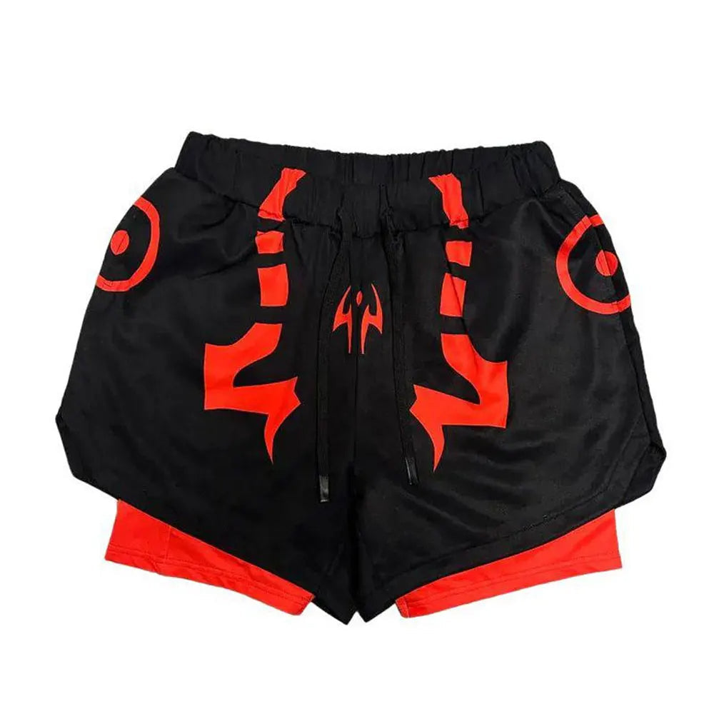 CURSE KING RED PERFORMANCE SHORTS