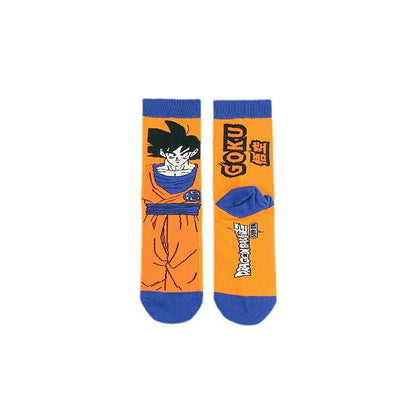 Unisex Anime Mid-tube Cotton Socks Cartoon Trendy Personality Cotton Socks