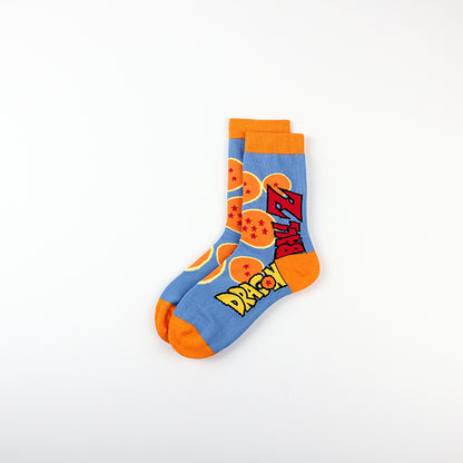 Unisex Anime Mid-tube Cotton Socks Cartoon Trendy Personality Cotton Socks