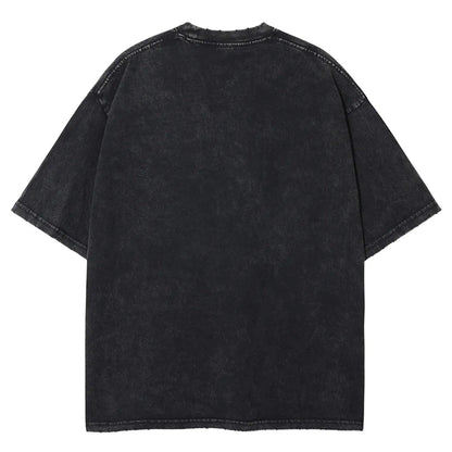 Anime Print Vintage T-Shirt