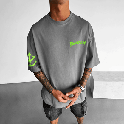 Unisex Anime-themed Oversized T-shirt