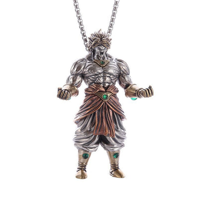 Unisex Anime Character Alloy Necklace