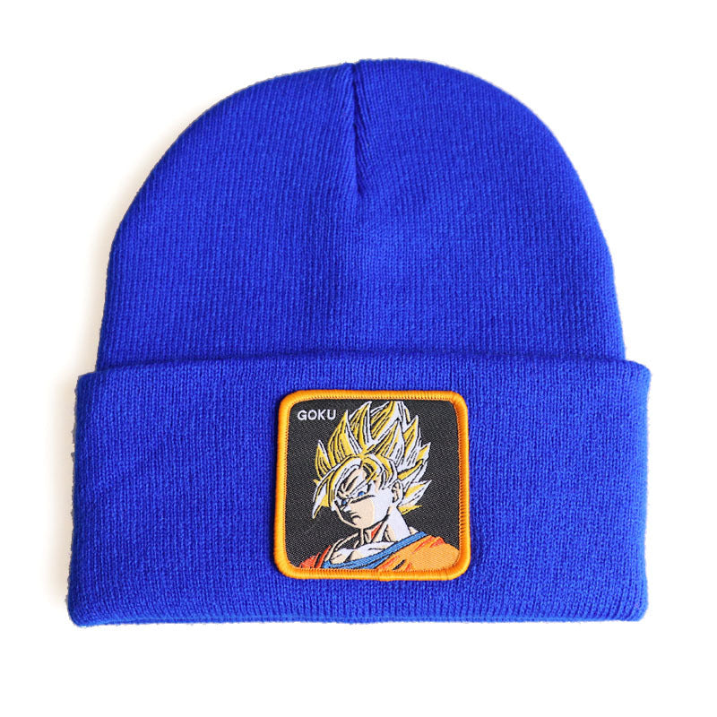 Unisex Anime Autumn And Winter Warm Knitted Hat