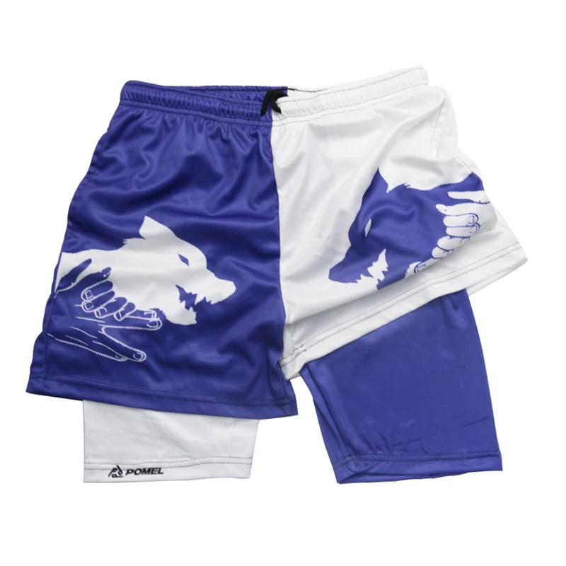 DIVINE DOGS CONTRAST PERFORMANCE SHORTS