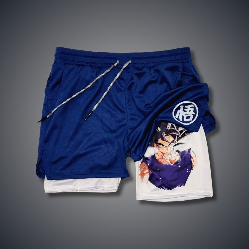 Dragon Ball Performance Shorts - Blue