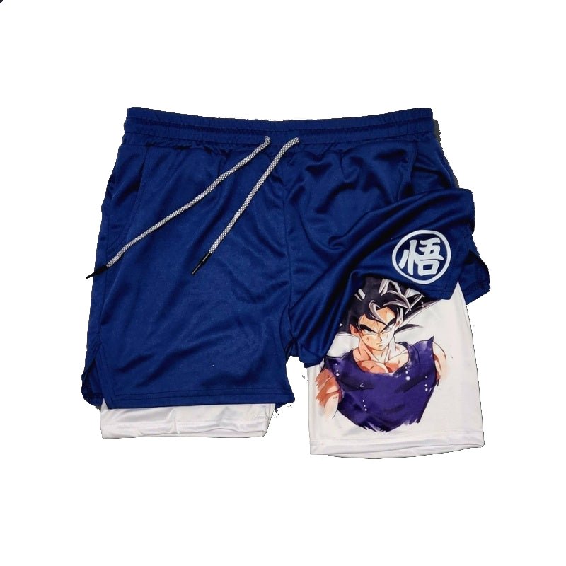 Dragon Ball Performance Shorts - Blue