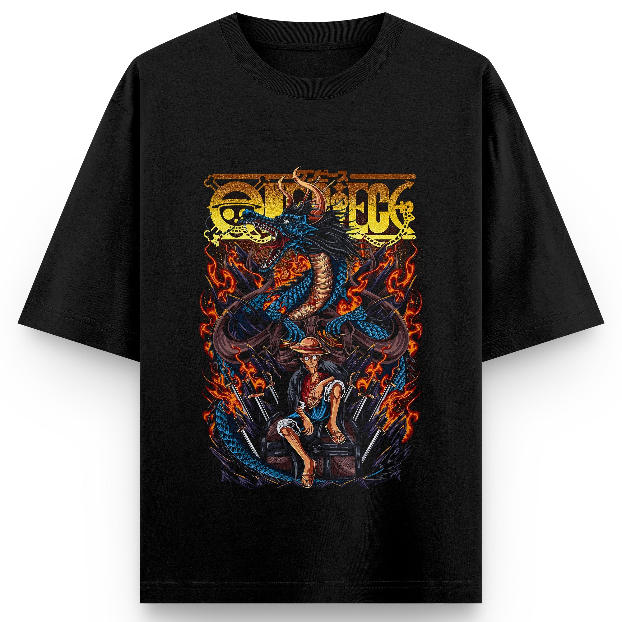 Luffy X Kaido Classic T-shirt V4