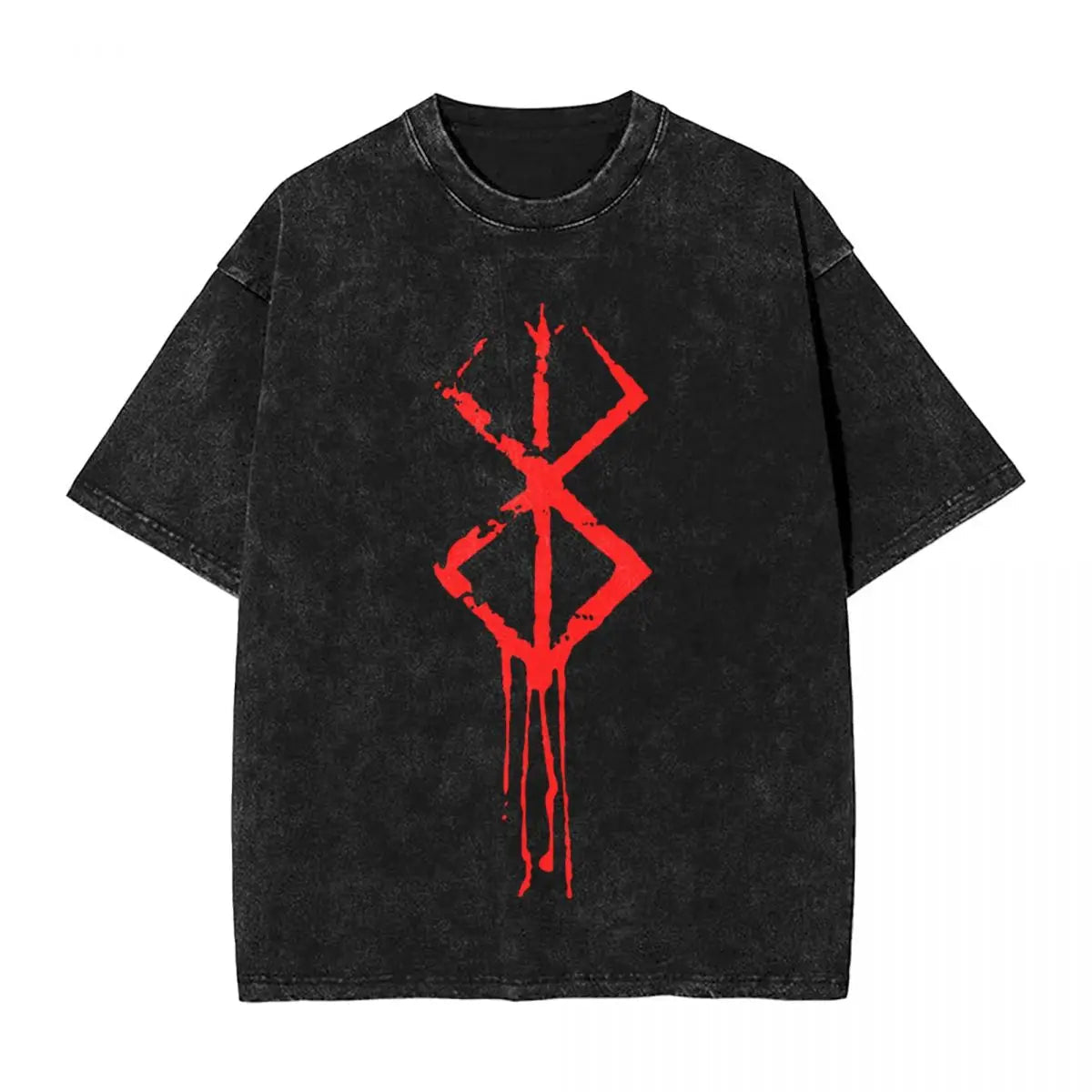 Berserk Guts Washed Vintage T-Shirt Anime