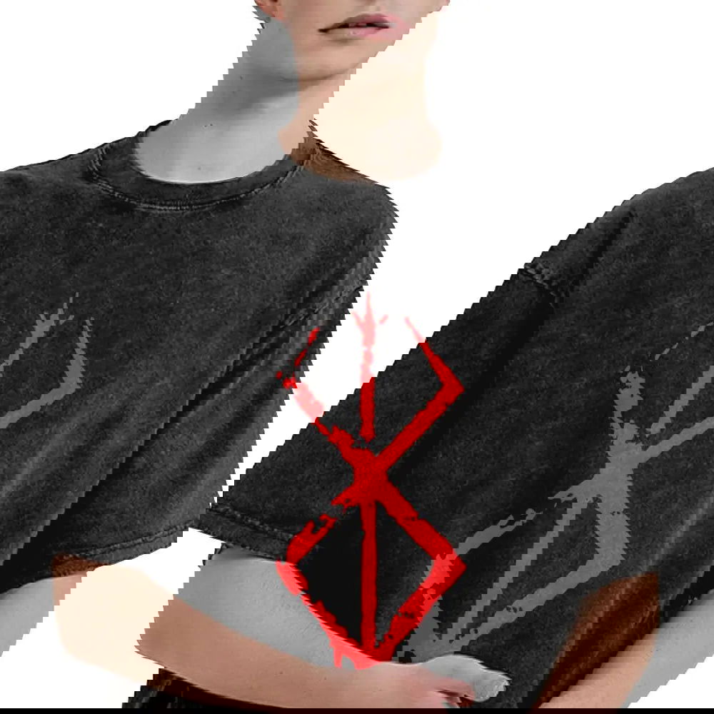 Berserk Guts Washed Vintage T-Shirt Anime