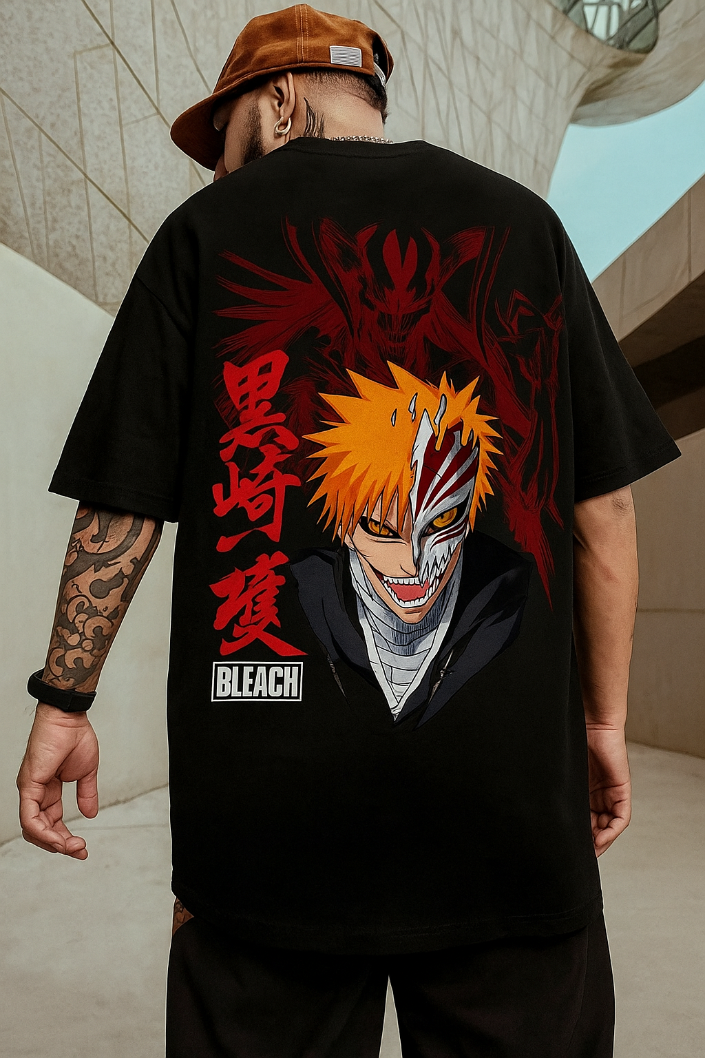 Oversized T-Shirt Oversized Ichigo Bankai Bleach