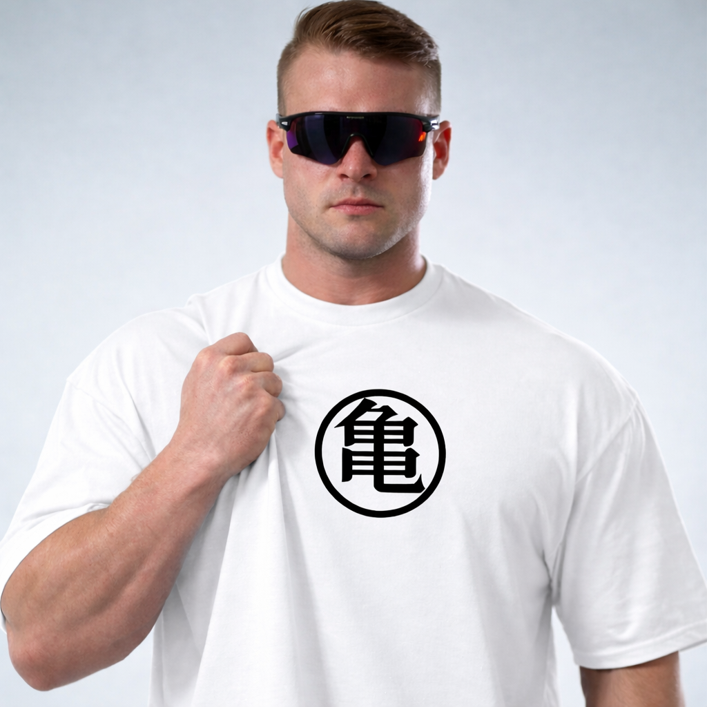 Oversized T-Shirt Oversized Streetwear Vegeta Super Saiyajin 4 Black