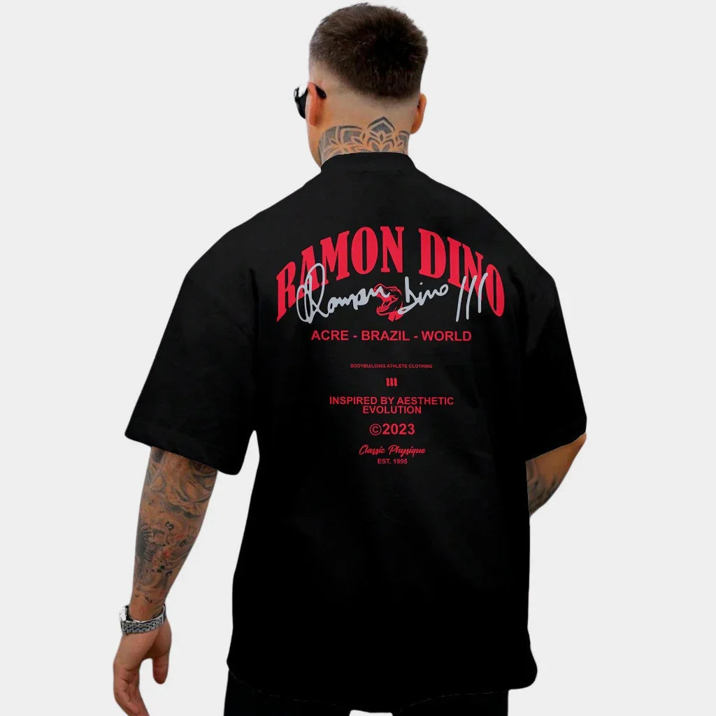 Oversized T-Shirt Oversized Ramon Dino - World Champion