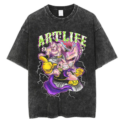 Dragon Ball T-Shirt - Goku Anime Anime Oversized Washed Vintage - Limited Version 2