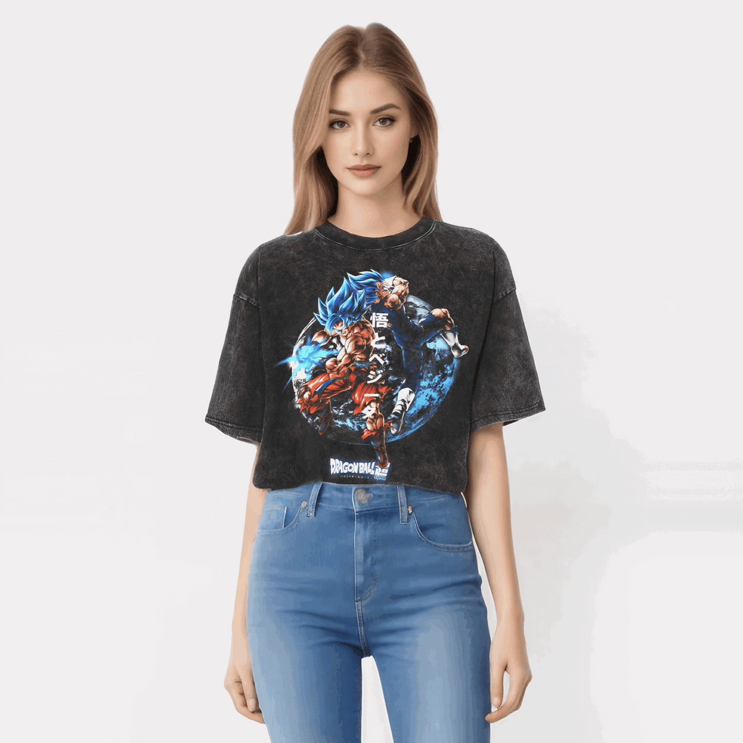 Dragon Ball T-Shirt - Goku Ultra Washed Vintage Oversized - Anime Streetwear