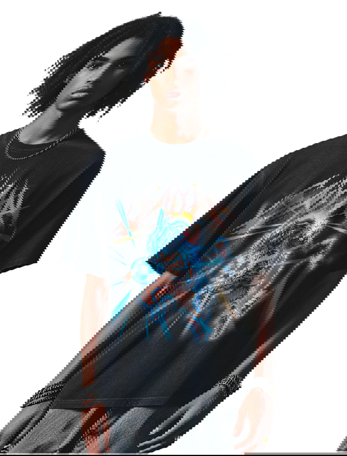 Dragon Ball Washed Vintage Oversize T-Shirt - Anime Streetwear
