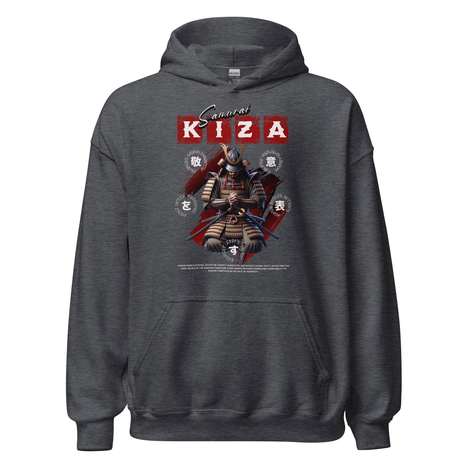 Gym Hoodie - Summer Cotton Blend - Samurai Kiza