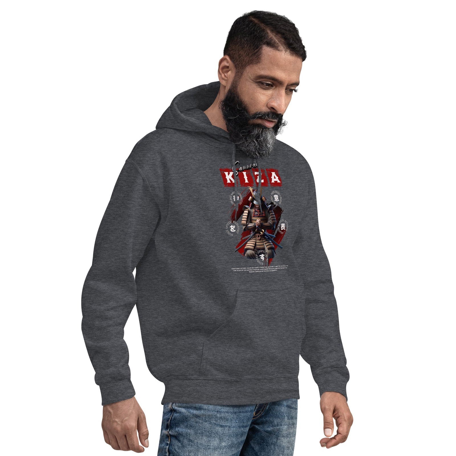 Gym Hoodie - Summer Cotton Blend - Samurai Kiza