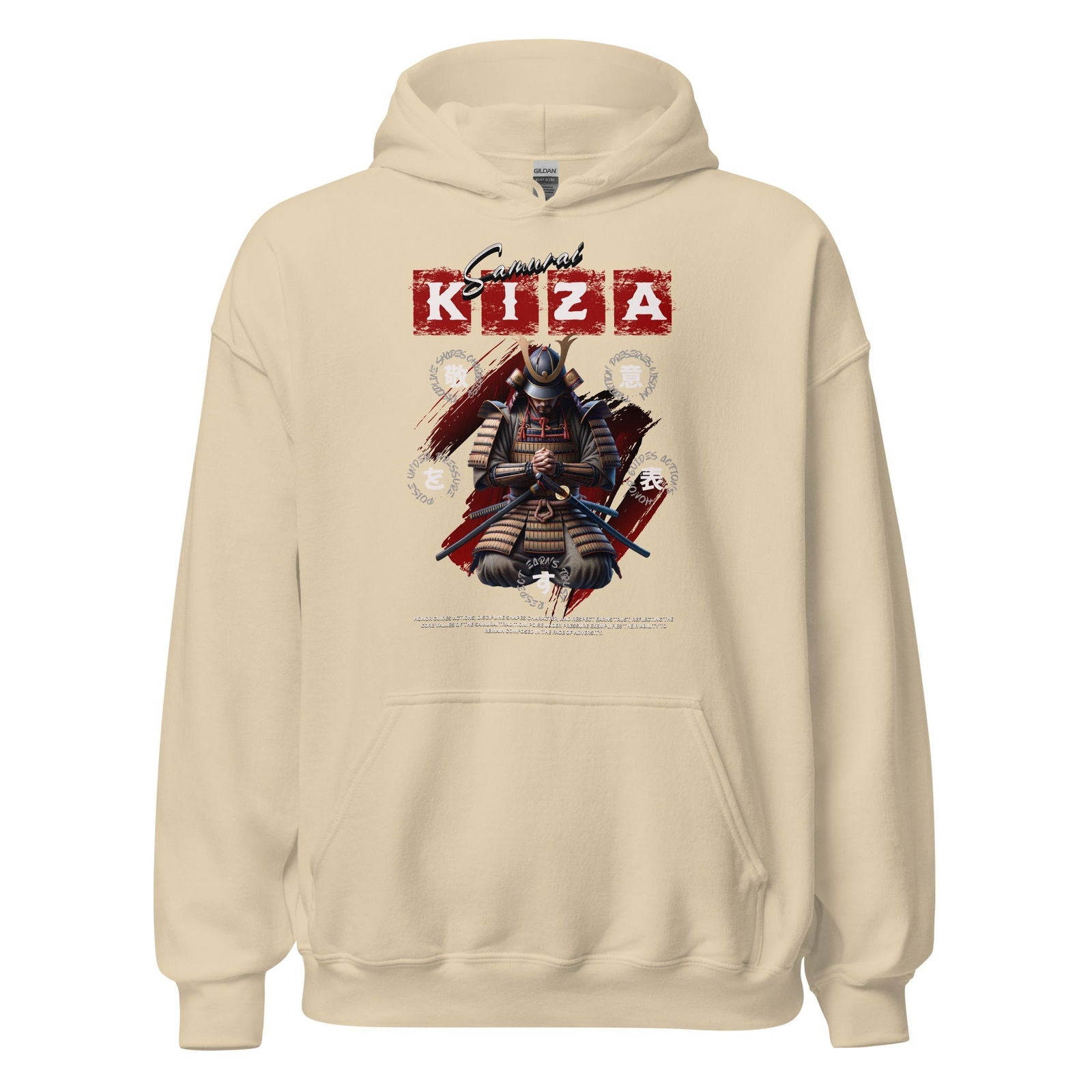 Gym Hoodie - Summer Cotton Blend - Samurai Kiza