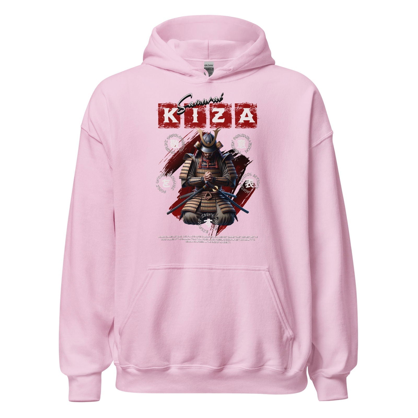 Gym Hoodie - Summer Cotton Blend - Samurai Kiza
