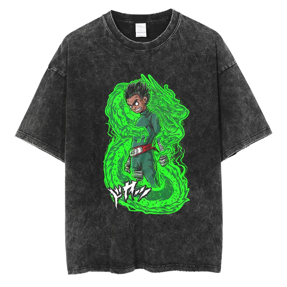 Rock Lee "Taijutsu Master" Vintage T-shirt