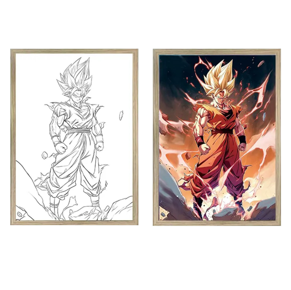 GlowFrame: Dragon Ball