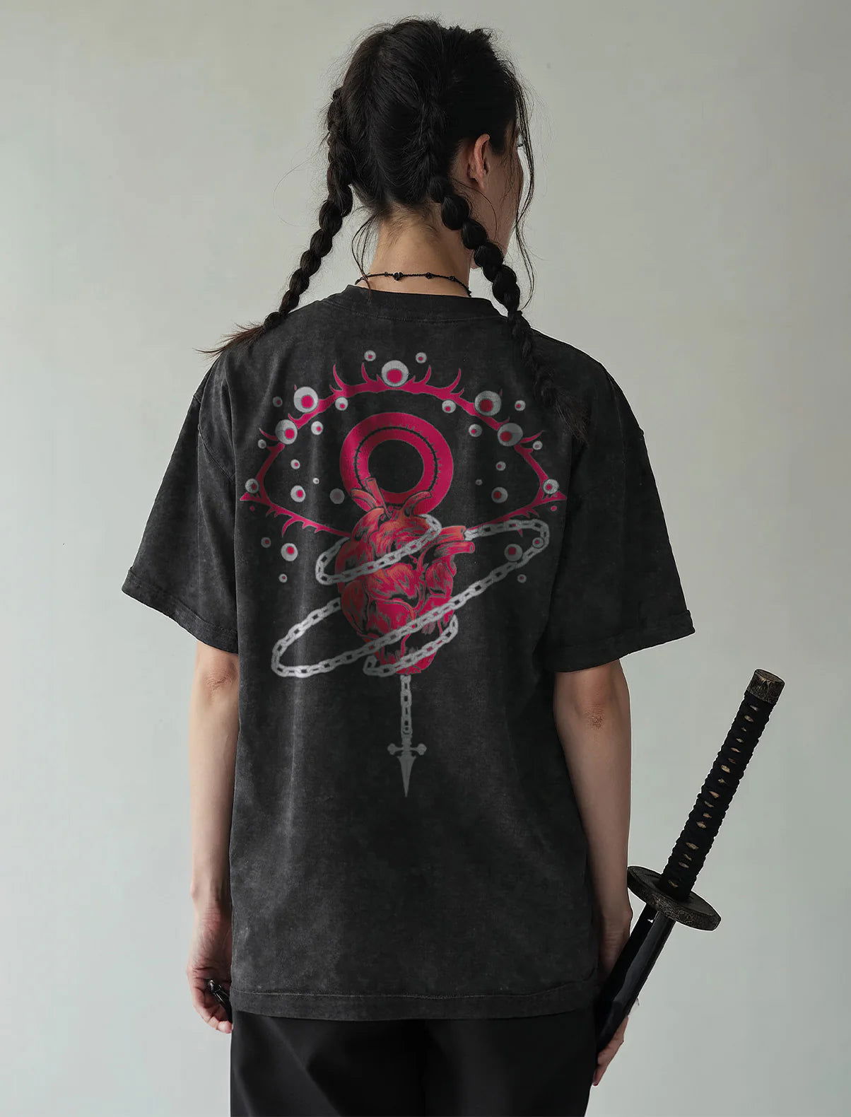 Kurapika Xhunter T-Shirt - Anime Washed Vintage