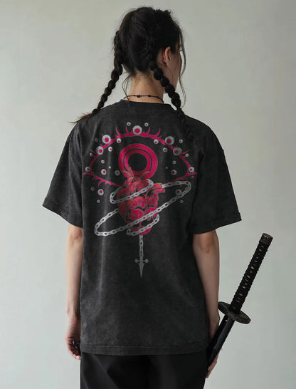 Kurapika Xhunter T-Shirt - Anime Washed Vintage