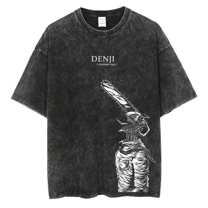Legacy Baki The Grappler - Anime Washed Streetwear T-Shirt Ver. Limited