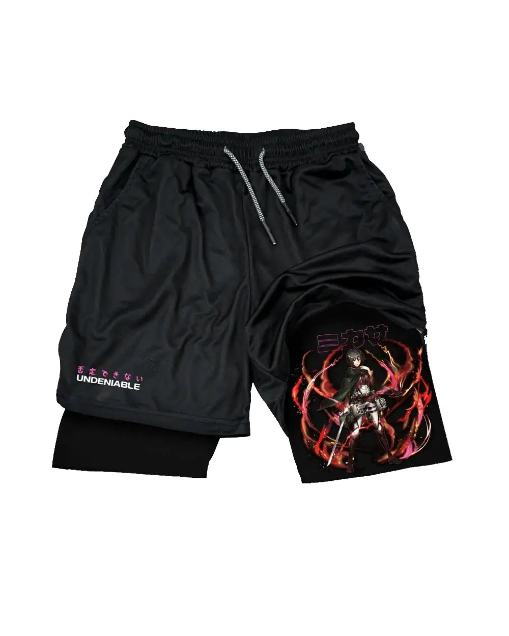 Attack on Titan Mikasa II Performance Shorts