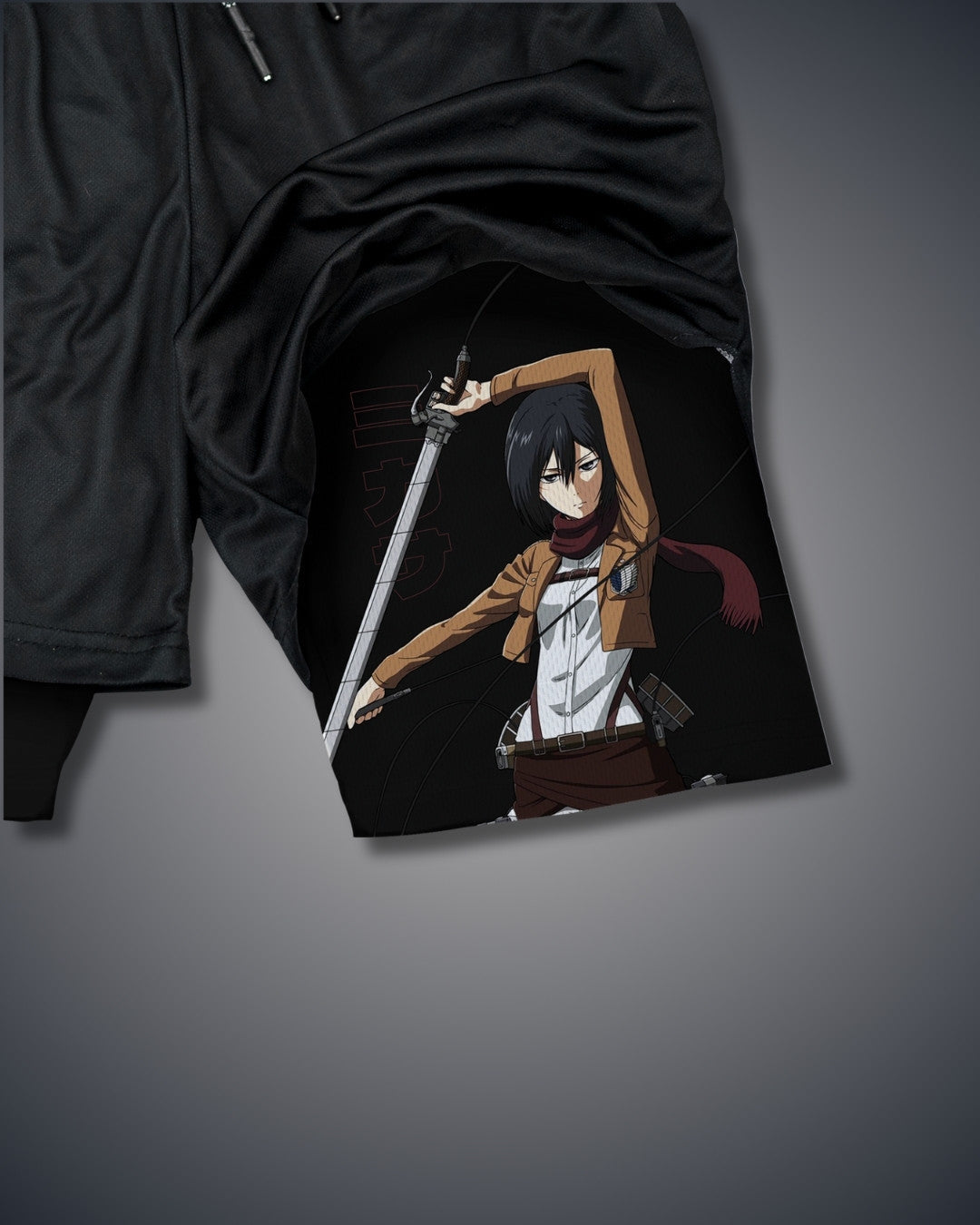 Attack on Titan Mikasa Performance Shorts