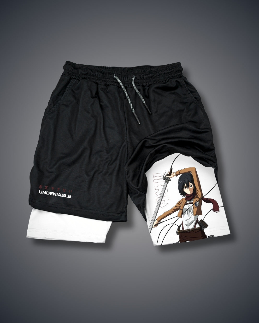 Attack on Titan Mikasa Performance Shorts