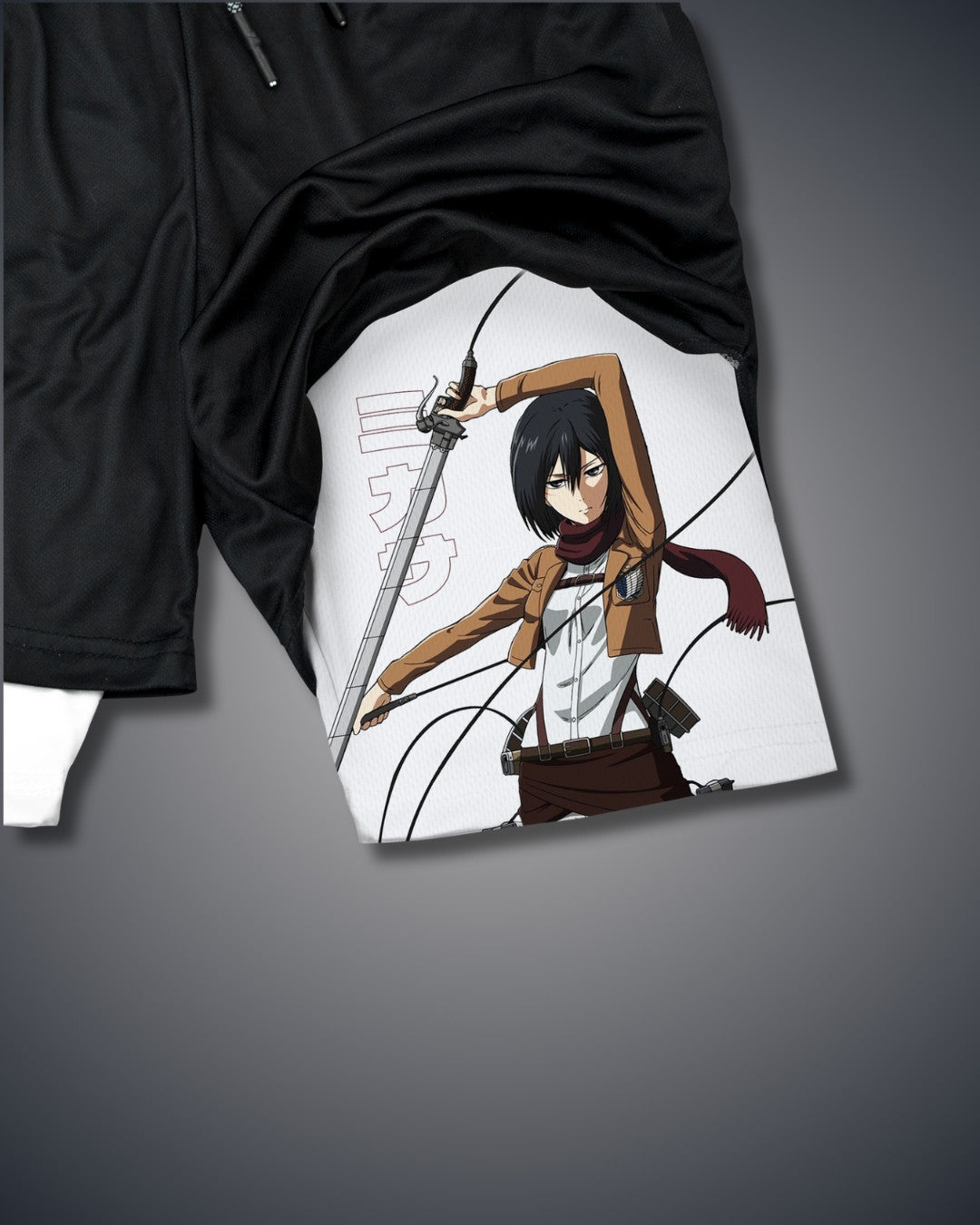 Attack on Titan Mikasa Performance Shorts