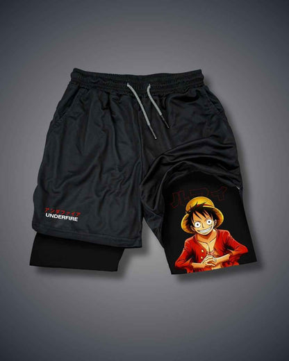 PREMIUM Anime X Gym Training Shorts 🔥⚔️
