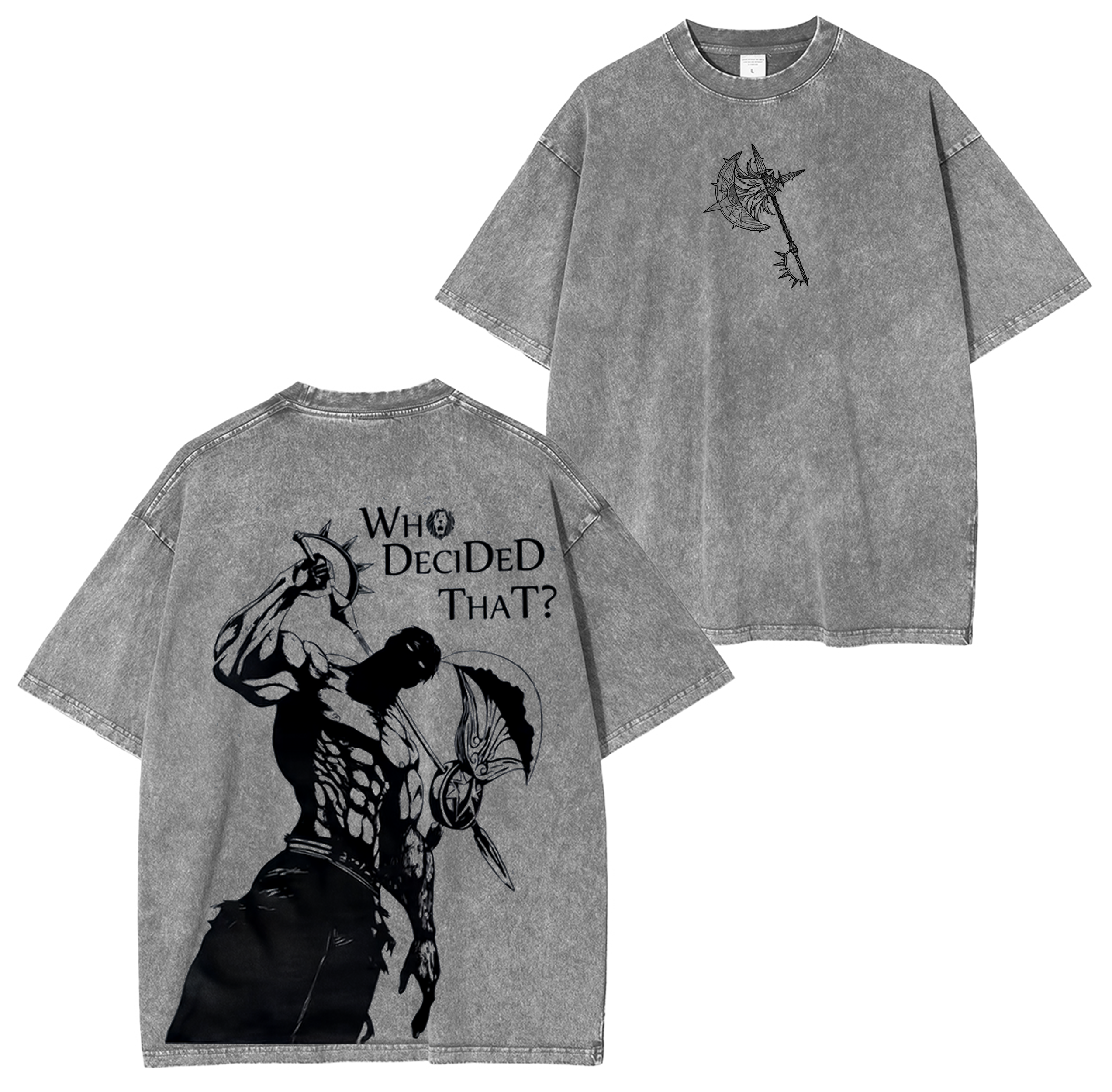 Escanor SevenDeadlySins Vintage Washed Unisex T-Shirt