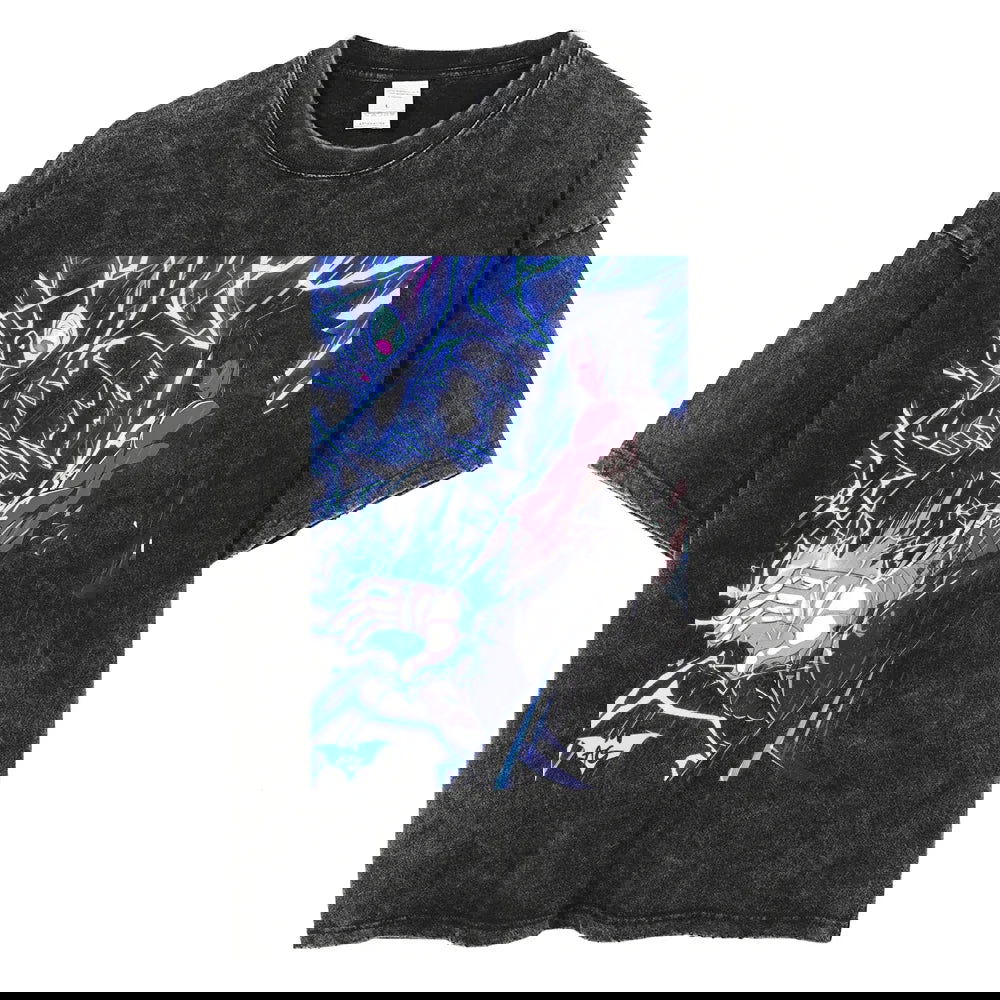 Naruto Tee Anime Streetwear Harajuku - Washed Vintage