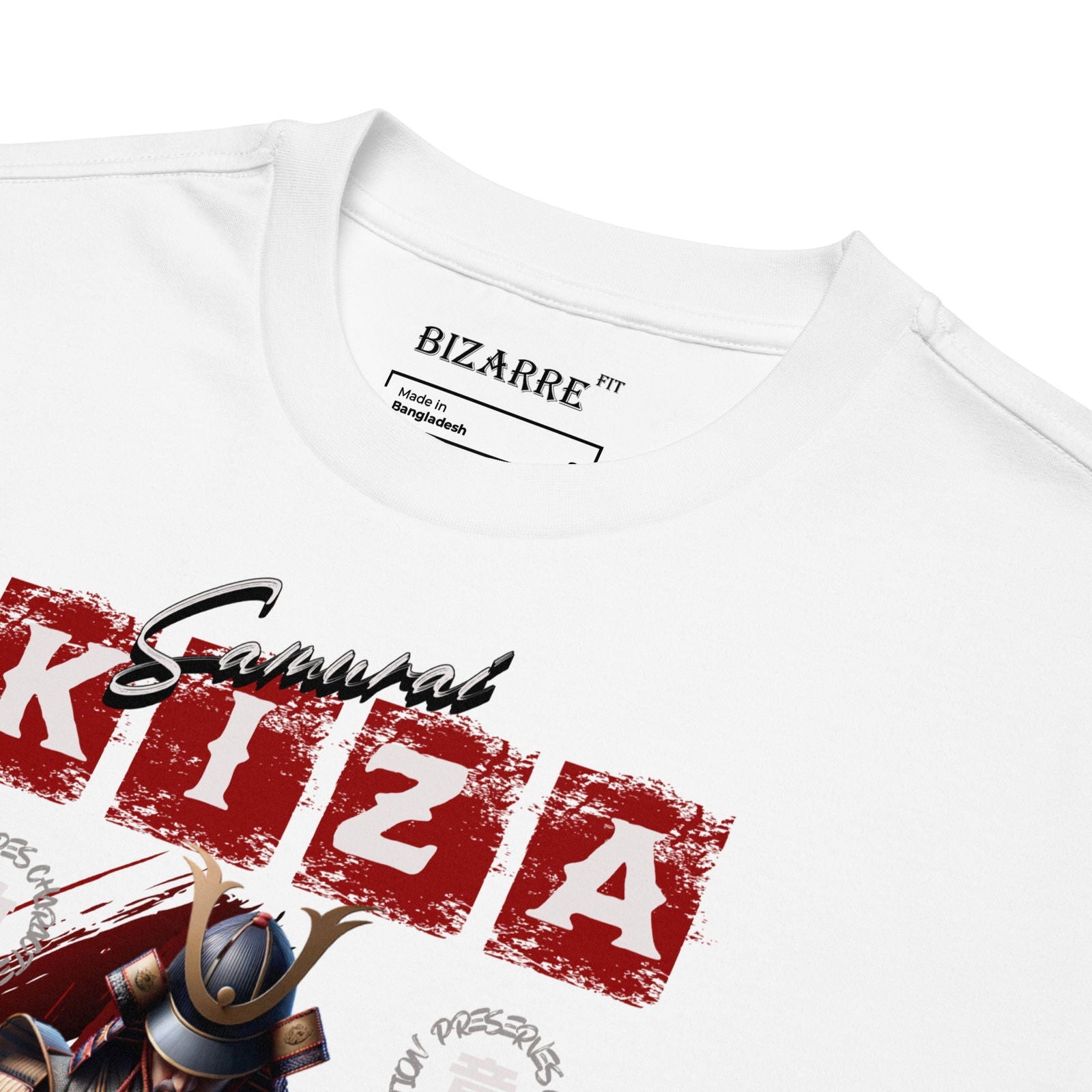 Oversized Heavyweight T-Shirt - Samurai Kiza