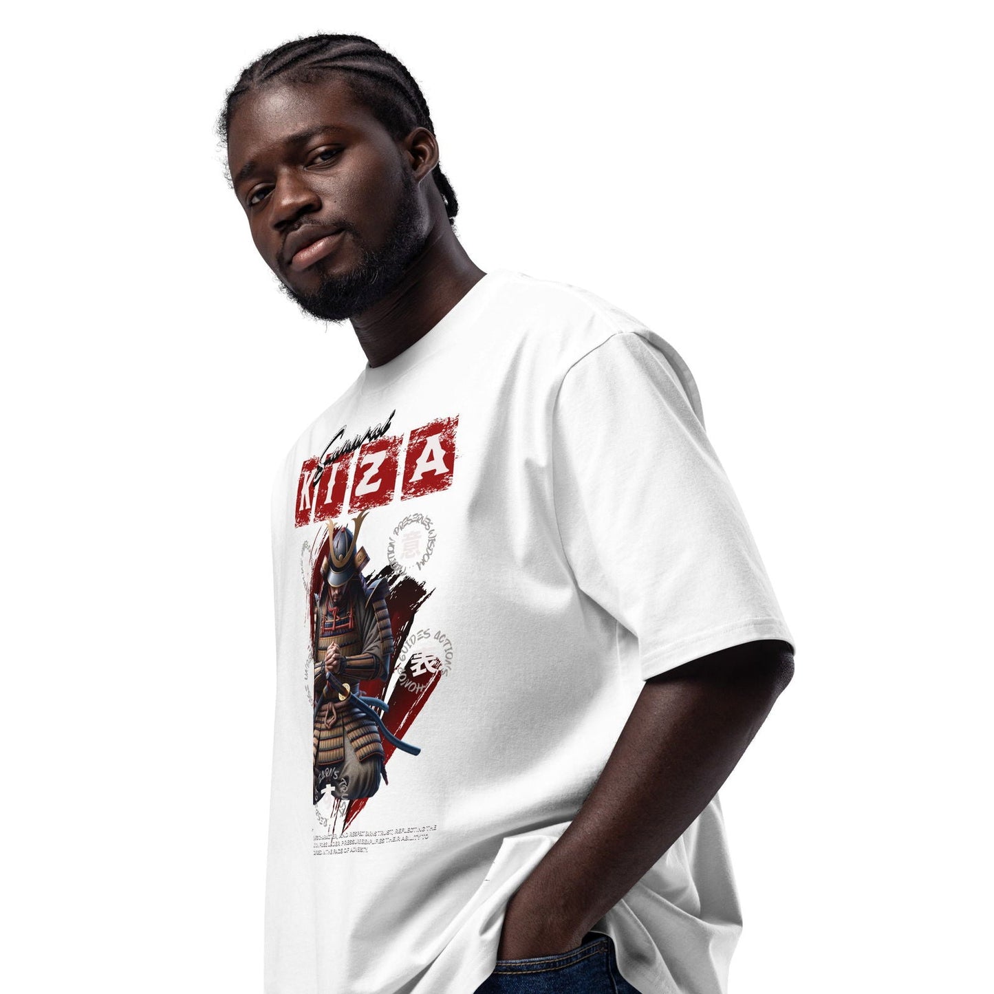 Oversized Heavyweight T-Shirt - Samurai Kiza