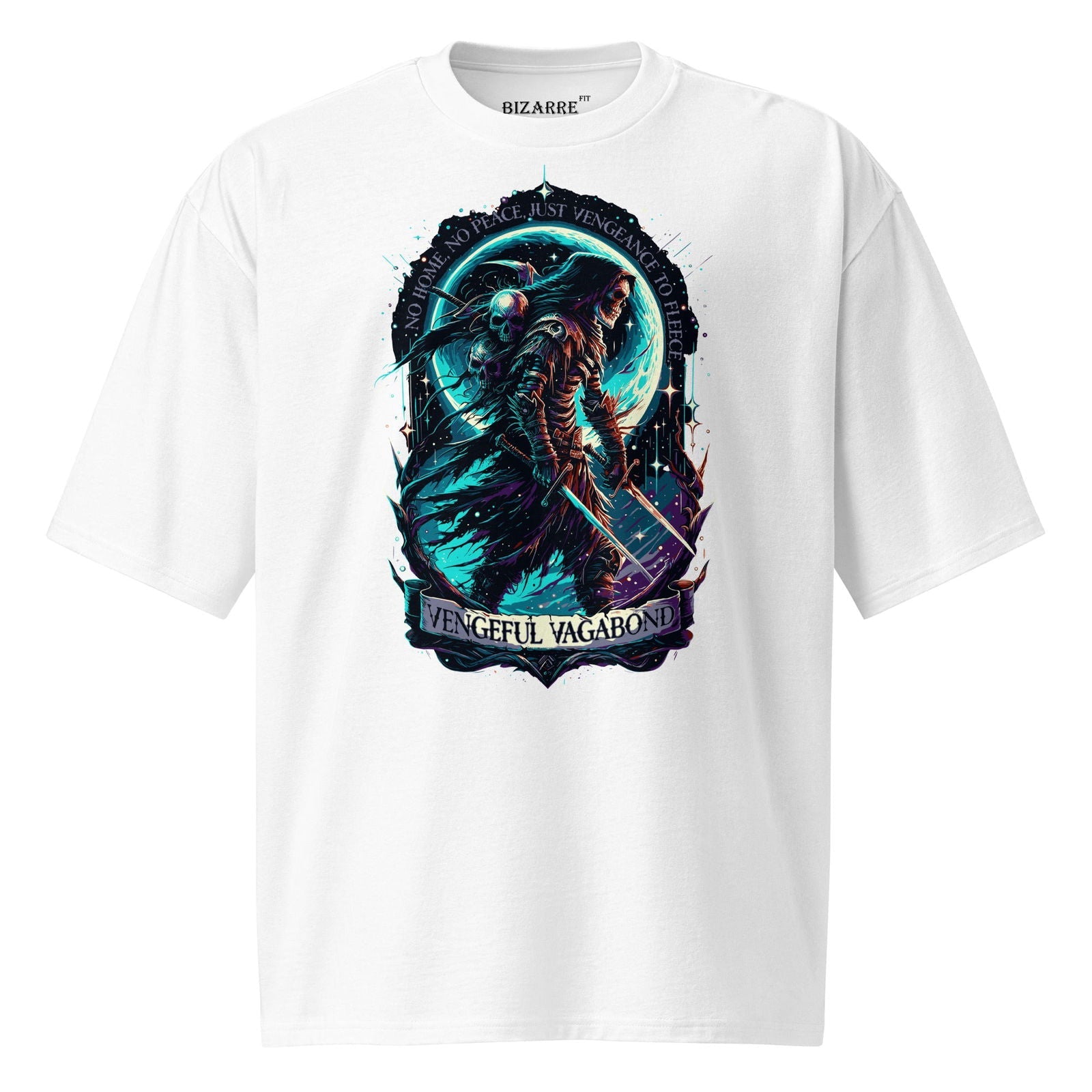 Oversized Heavyweight T-Shirt - Vengeful Vagabond
