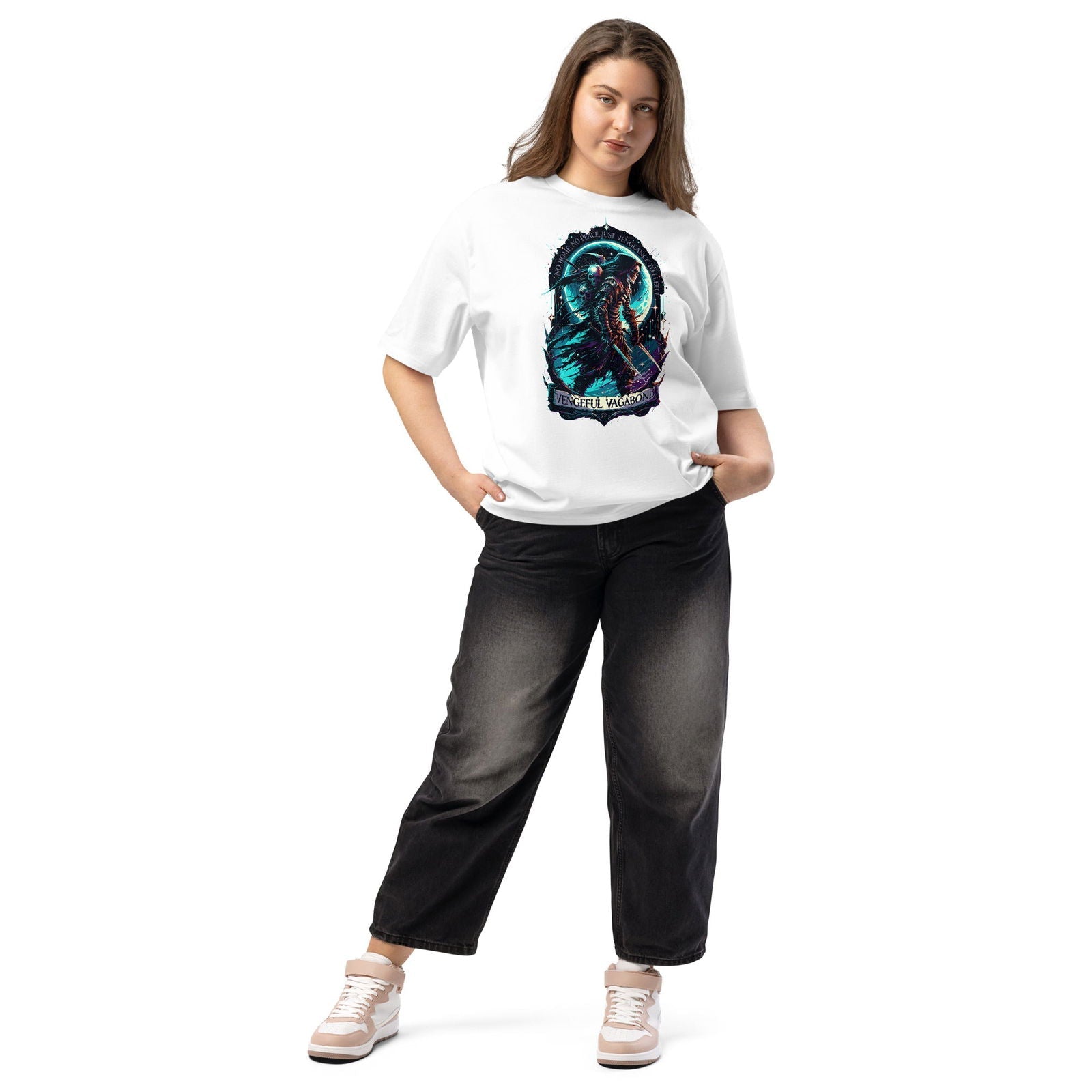 Oversized Heavyweight T-Shirt - Vengeful Vagabond