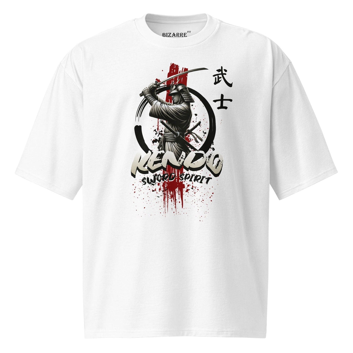 Oversized Heavyweight T-shirt - Kendo Sword Spirit