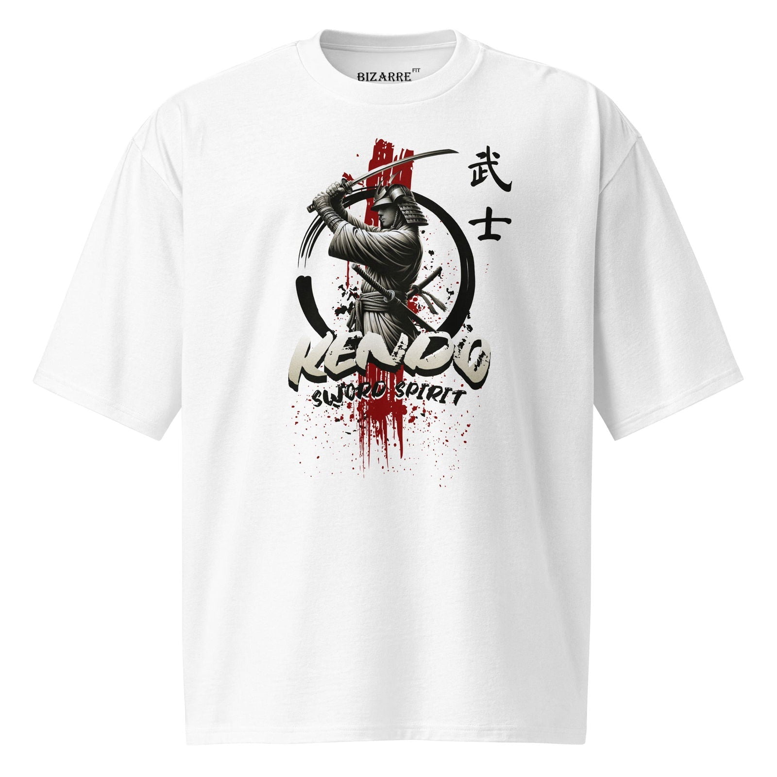 Oversized Heavyweight T-shirt - Kendo Sword Spirit