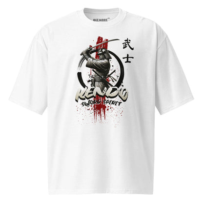 Oversized Heavyweight T-shirt - Kendo Sword Spirit
