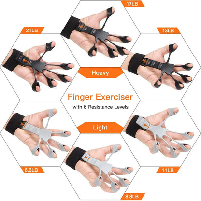 2 Pack Gripster Finger Strengthener