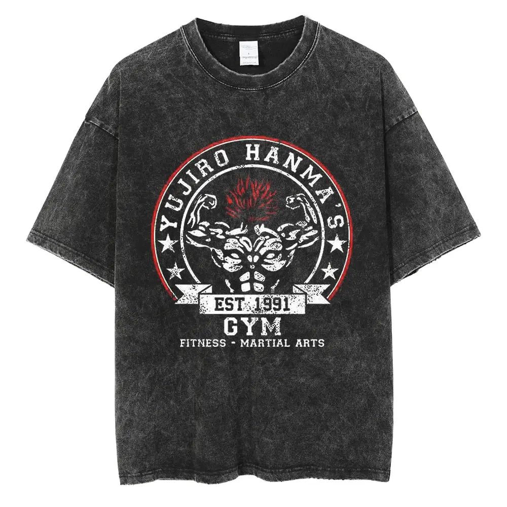 Baki-"Gym" Vintage Oversized T Shirt
