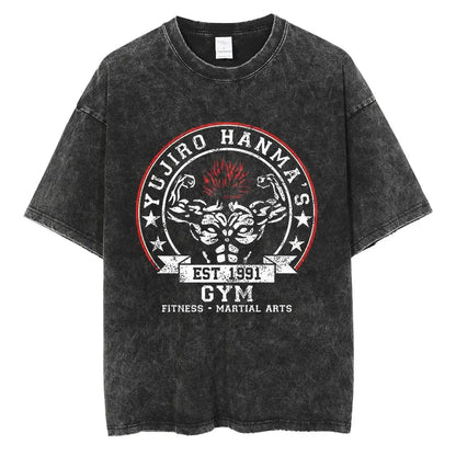 Baki-"Gym" Vintage Oversized T Shirt