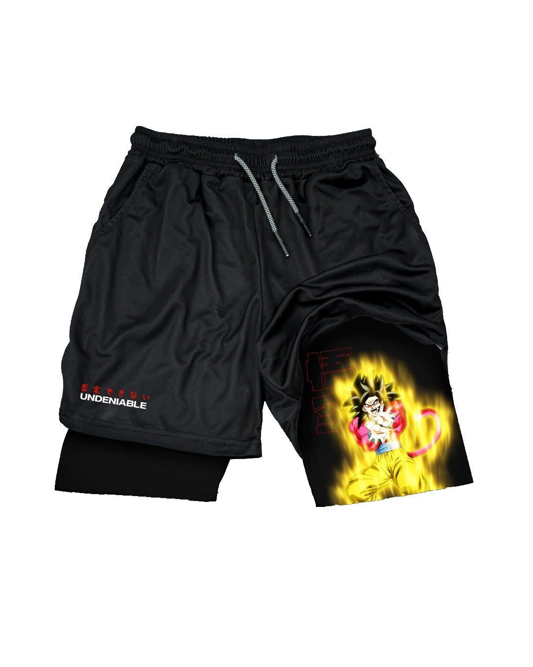 Dragon Ball Super Saiyan Goku Performance Shorts