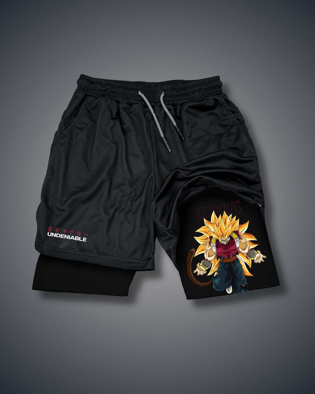 Dragon Ball Super Saiyan Cumber Performance Shorts